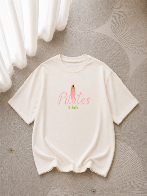 Koszulka oversize „Pilates Club”
