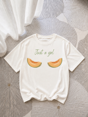 Koszulka oversize „Just a Summer Girl”