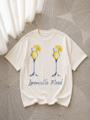 Koszulka oversize „Limoncello Nights”