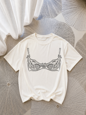 Koszulka oversize „French Lingerie Mood”