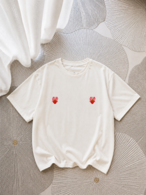 Koszulka oversize „Strawberry Babe”